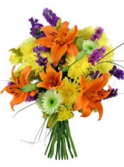 Mabel's Bouquet - Asiatic Lilies Flower Bouquet